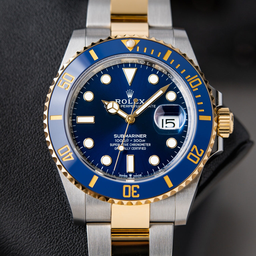 Rolex Submariner Blue and gold