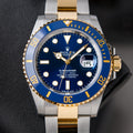 Rolex Submariner Blue and gold
