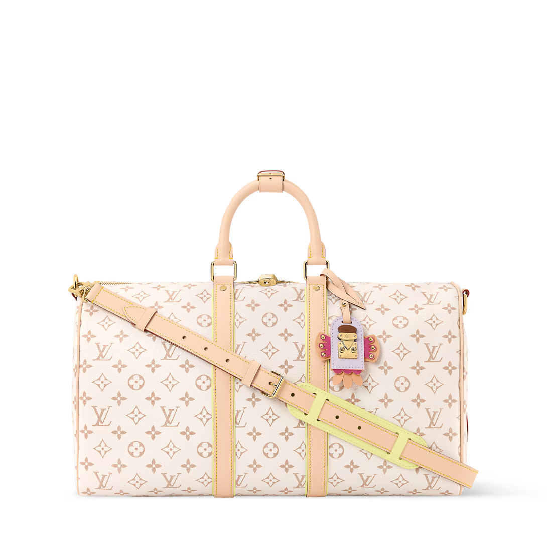LV duffle gold and tan