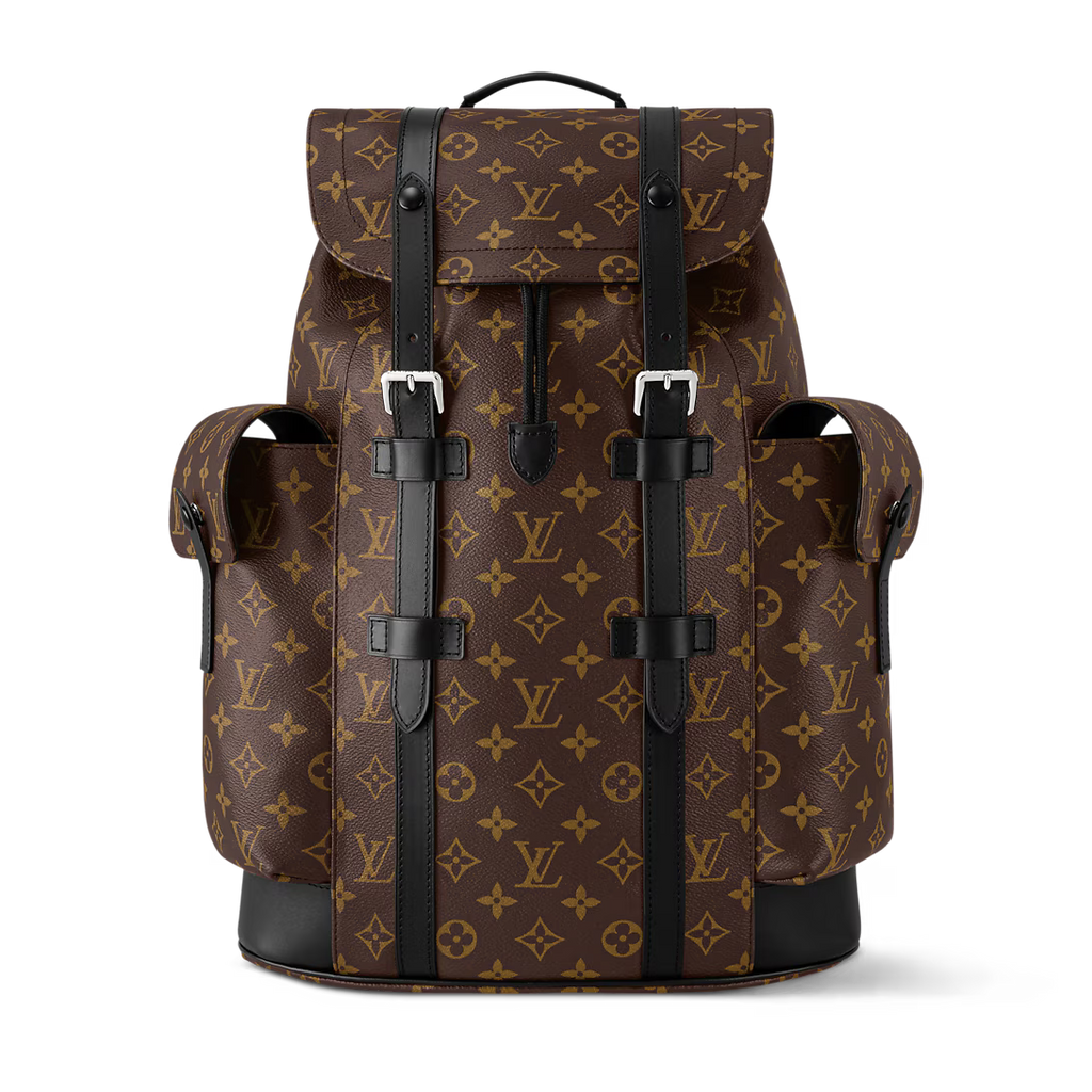 OG Lv tan backpack