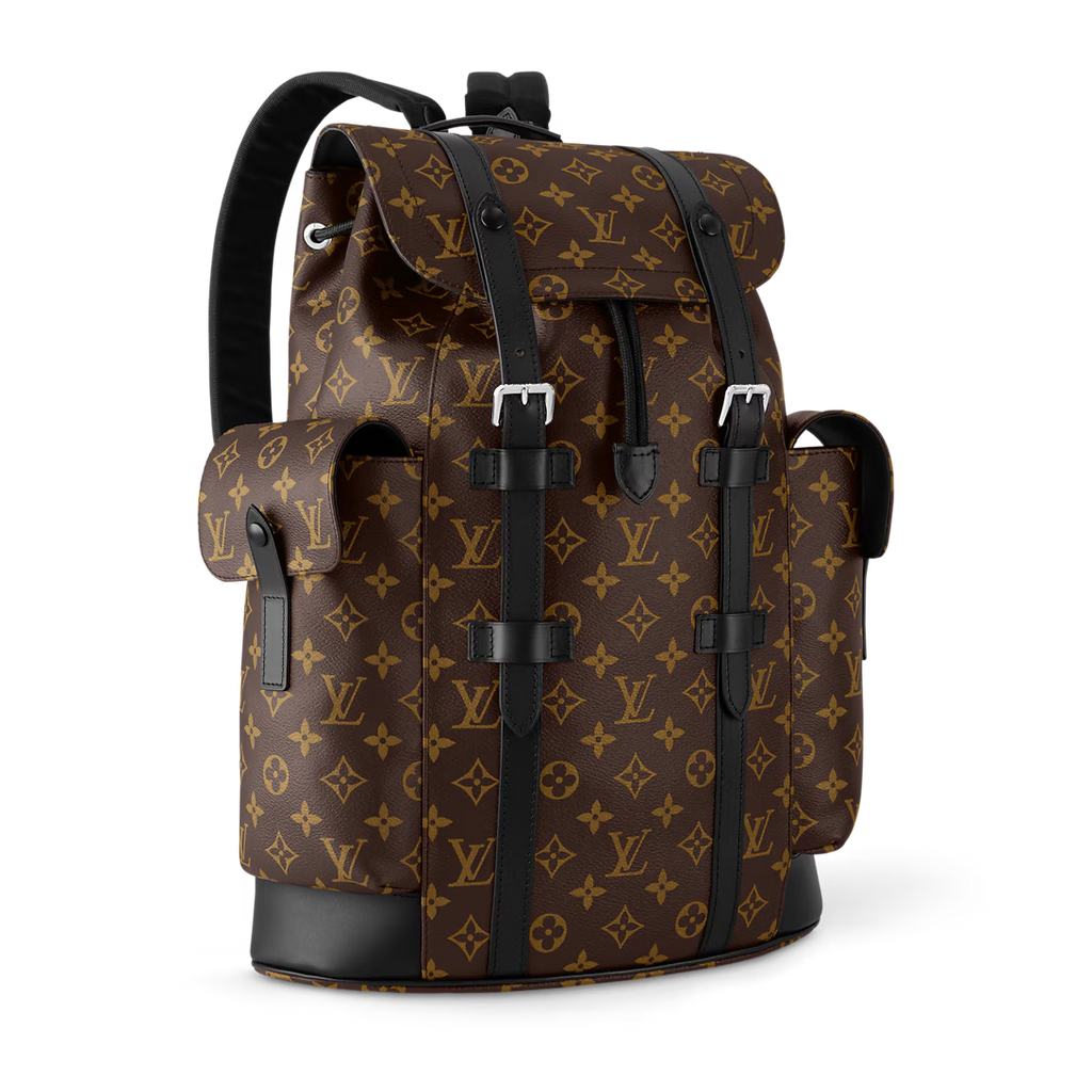 OG Lv tan backpack