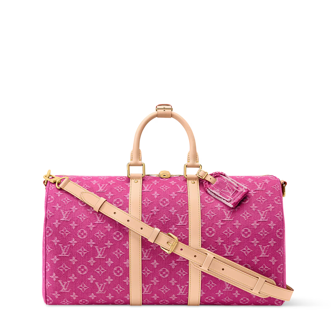 lV pink duffle